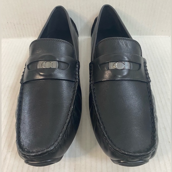 NIB Coach Men's C Coin Leather Driver Loafer Size 7.5 - Picture 5 of 9